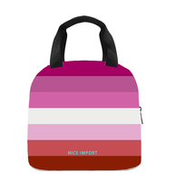 Sac à lunch arc-en-ciel Intersex (Phox Design) pour femmes et hommes, sac fourre-tout réutilisable, sacs à lunch isothermes pour le travail, le pique-nique, l'école