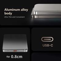 Chargeur portable magnétique sans fil ultra-fin en alliage d'aluminium de qualité supérieure avec charge rapide PD pour cadeau d'entreprise