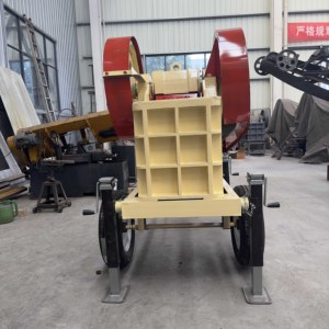 Máy Nghiền Hàm Di Động Chi Phí Thấp Pe Loại Cứng Đá Vàng Đá Máy Nghiền Với Động Cơ Thành Phần Thiết Yếu Cho Máy Móc Khai Thác Mỏ - Product Image 3