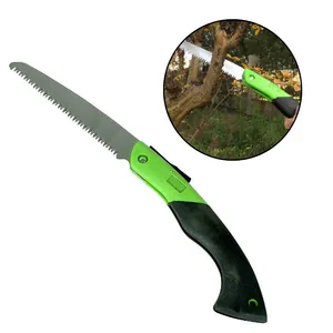 VERTAK Rustproof folding tree branch cutting saw 180mm blade manual foldable tree pruner saw for garden & camping