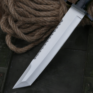 M48 Saber Best Quality Stainless Steel Survival Tactical <strong>Knife</strong> for Outdoor Camping Hunting Customizable OEM Leather Sheath Case - Product Image 3