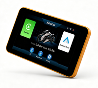 Aoocci C3 Pro Premium Layar Pintar Motor 5 Inci Monitor Tekanan Ban untuk Sepeda Motor Universal