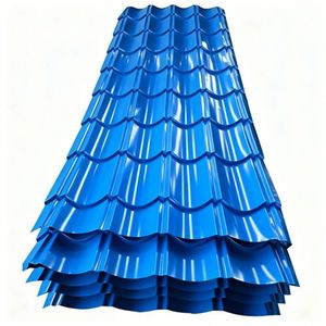 Vente directe d'usine, tôle <span class=keywords><strong>ondulée</strong></span> en métal de 8 pieds, tôle <span class=keywords><strong>ondulée</strong></span> en acier galvanisé 4x8 - Product Image 5