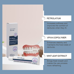 Bestseller realistica modellante divertente novità adatta per la festa di Halloween gioco di ruolo decorativo con decorazione di denti di personalità - Product Image 2