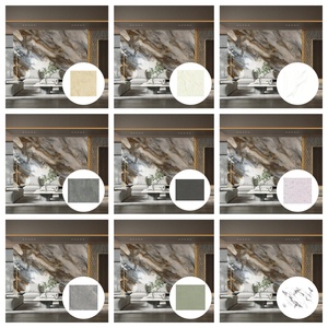 Panneau mural en <span class=keywords><strong>PVC</strong></span> WPC imperméable, disponible en plusieurs styles, pour le salon, décoration murale pour téléviseur - Product Image 3