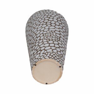 Vaso da terra moderno in ceramica affusolato, vaso decorativo per fiori, per soggiorno, scultura d'arredo da tavolo - Product Image 6