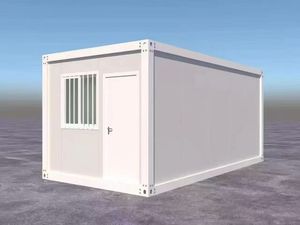 Casa Container Espandibile a Costruzione Rapida, Pannello Sandwich, Modulare Prefabbricato Traspirante, Design <span class=keywords><strong>Industriale</strong></span>, Negozio/<span class=keywords><strong>Bar</strong></span> in Acciaio Inox - Product Image 1