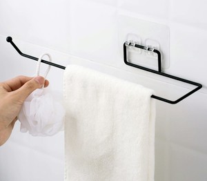 Soporte de papel de cocina, rollo de soporte para baño, toallero, decoración de <span class=keywords><strong>Pared</strong></span>, organizador de estantería de pañuelos - Product Image 3