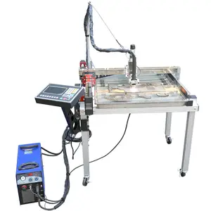 Lotos mesin pemotong pipa laser meja plasma cnc 2021 st2200 600x600mm meja hobi aluminium fase tunggal