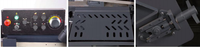 LOGINFLY GB4028 Scie à ruban semi-automatique Affûteuse de lame industrielle Machine à découper horizontale pour métal et aluminium