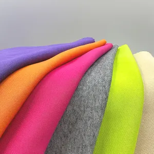 500Gsm 65 Polyester 35 Cotton Tc French Terry Fabric Cotton Fleece Hoodie Fabric Material By The Yard