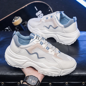 Lipira Star scarpe da corsa sportive comoda <span class=keywords><strong>suola</strong></span> antiscivolo nero bianco scarpe da ginnastica con fondo spesso per <span class=keywords><strong>uomo</strong></span> - Product Image 2