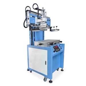 Machine d'impression sérigraphique pneumatique semi-automatique LC pour plaques d'immatriculation plates, utilisant des composants de moteur pour imprimantes sous vide - Product Image 1
