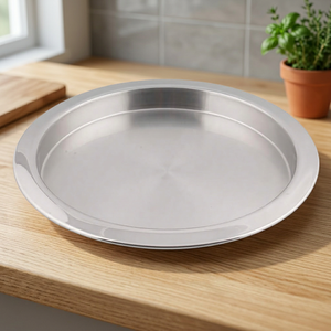 Plateau de service élégant en acier inoxydable, accessoires de bar, usage domestique, certifié écologique, Mayur Exports, hôtels, cafés, prix bas - Product Image 3
