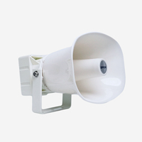 Sistema de megafonía IP de 30W SIP 2.0 On-vif, altavoz IP para exteriores, resistente al agua IP65, bocina metálica, entrada de audio local, conexión WiFi, PoE