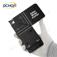 DCHOA Sign Vinyl Edge Wrap Cutter Plantilla de corte para envolver muebles y firmar bordes