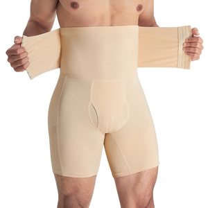 Pakaian Dalam Pria Pembentuk Tubuh, Korset Pinggang yang Dapat Disesuaikan, Celana Dalam Pembentuk Tubuh Pengangkat Bokong dengan Pembungkus Pelatih Pinggang - Product Image 1