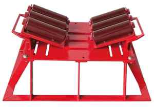 Industrial Grade 2-24 Inches Beam Roller Pipe Launcher Stand Customizable OEM Support - Product Image 5