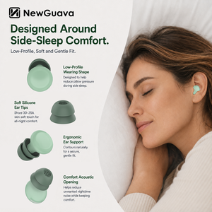 Tapones para los Oídos Suaves para Dormir, para Ronquidos de Adultos, Lavables, de Baja Presión, Cómodos para la Noche, Reutilizables, Proveedor al por Mayor de Fábrica OEM - Product Image 2