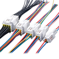 موصل كهربائي DJ7061Y-2.3-11/21 بـ 2/3/4/6/9/16 منفذ، تجميعة كابلات مخصصة