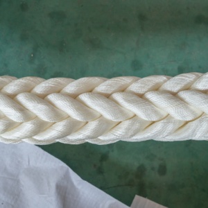 Cuerda de Nailon de Poliamida de Alta Elasticidad y Buena Protección UV, 8/12 Hilos, Diámetro 40-88mm, para Uso Marino en Embarcaciones, Amarre de Buques Grandes - Product Image 2