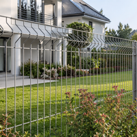 Clôture 3D Courbée Galvanisée ou Revêtue de PVC ou de Peinture en Poudre pour Entrepôt, Vente Directe Usine Certifiée CE ISO