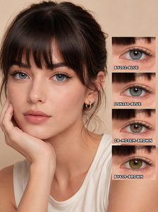 Lentes de Contacto de Color Azul Suave, Naturales y de Lujo, <span class=keywords><strong>Precio</strong></span> al por Mayor, Varios Estilos para Ojos, Duración de Seis Meses - Product Image 1