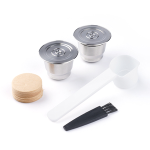 Filtro de papel desechable para <span class=keywords><strong>Nespresso</strong></span>, cápsula de café de acero inoxidable, mantener la cápsula para la <span class=keywords><strong>limpieza</strong></span> - Product Image 2