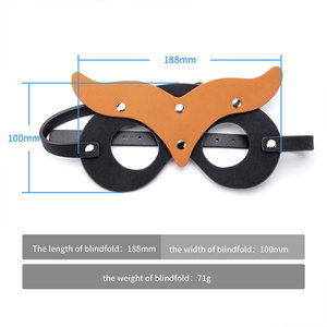 Bondage slaaf oogmasker voor volwassenen essentieel BDSM SM fetish uil erotisch <span class=keywords><strong>master</strong></span> slave oogmasker seksproduct - Product Image 6