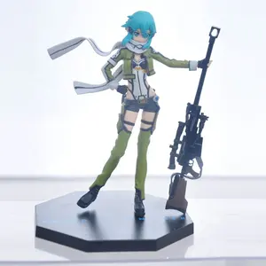 Artsu — figurine de collection en PVC, pistolet Gale en ligne, Asada Sinon Shino, jouet d'action de 18 CM DDJ029, offre spéciale