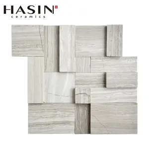 哈辛高品质石材马赛克3D效果马赛克瓷砖