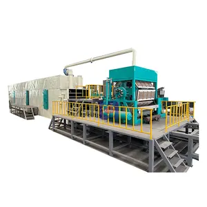 Large capacity 4000pcs per hour great performance egg tray machine pulp molding machine