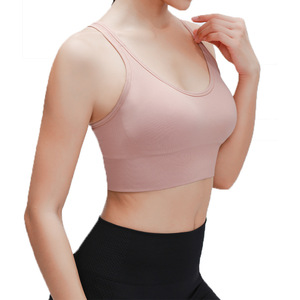 Women's Sports Bra Shockproof Backless Yoga Fitness Bra Wearable As Outerwear - Product Image 5