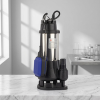 Pompa Celup Limbah Stainless Steel Seri V dengan Penggiling untuk Penghisap Air dan Lumpur Industri