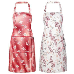 Direct from Factory Customizable <b>Men</b> & Women High Full Print Floral Adjustable With Pockets Kitchen <b>Apron</b> at wholesale price - Product Image 4