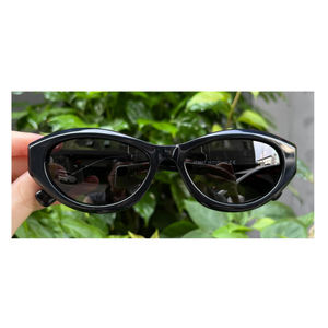 Cay Eye แว่นตากันแดดผู้หญิงหรูหราดีไซน์ใหม่แว่นกันแดดสีดำ UV400ลายดอกไม้ AT8017 - Product Image 5