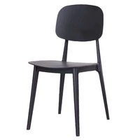 Chaise de salle à manger ergonomique empilable et portable, style nordique moderne et luxueux, avec dossier, pour usage commercial et salles d'accueil
