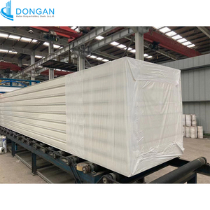 Cao <span class=keywords><strong>r</strong></span> Giá trị cách nhiệt 150 mét Pur/PIR PU Polyurethane bánh sandwich Panel cho tường và mái nhà - Product Image 2