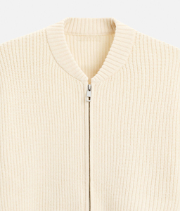 <span class=keywords><strong>Cardigan</strong></span> <span class=keywords><strong>con</strong></span> chiusura a <span class=keywords><strong>cerniera</strong></span> frontale <span class=keywords><strong>con</strong></span> tasche a coste a maniche lunghe da uomo - Product Image 4