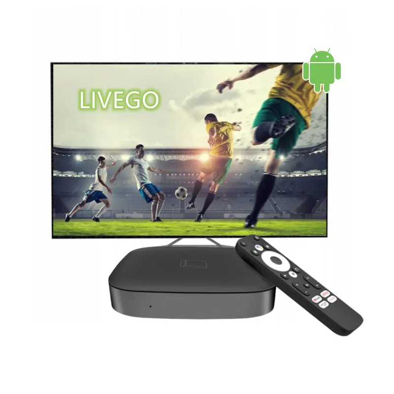 安定した4KLivego AndroidTVボックススマートTV無料テストDatooメディアプレーヤーセットトップボックス