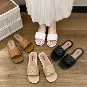 Chaussons pour femmes tendance, chaussons plats décontractés, chaussons confortables pour femmes, chaussons polyvalents - Product Image 2