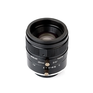 2/3 "F1.4-16โฟกัสคงที่5MP C-Mount FA เลนส์สำหรับกล้องวิสัยทัศน์เครื่อง - Product Image 1