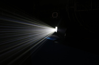 Pleine couleur Dmx 512 ciel étoilé veilleuse 2W Rgb intérieur Mini étoile lumière Laser pour Dj Disco mariage