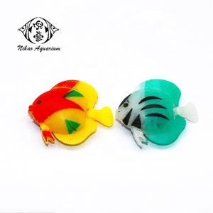 ปลาพลาสติกลอยน้ำของเล่นตกแต่งปลาเขตร้อนขนาดเล็กสำหรับตู้ปลา - Product Image 4