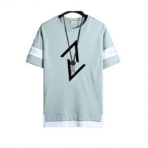 เสื้อยืดแขนสั้นผู้ชายไซส์ใหญ่สำหรับวัยรุ่น ผ้าถัก ระบายอากาศดี ใส่สบาย เหมาะกับฤดูร้อน ขายส่ง คุณภาพสูง แห้งเร็ว - Product Image 3