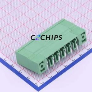 KF2EDGSRM-7.62-6P Plug-in Terminal Block Bent Lead Through Hole,P=7.62mm Board-to-Board / Socket Closed Screw Fixing 1x6P 7.62mm - Product Image 2