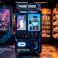 Máquina Expendedora de Fundas para Teléfonos Móviles con Pantalla Táctil, Máquina Personalizada para Impresión de Fundas para Museos y Cruceros