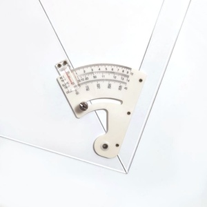 Regla Triangular de Ingeniería de 10 Pulgadas, Herramienta de Medición Ajustable, Juego de Reglas Triangulares Transparentes de Plástico - Product Image 5