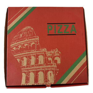 Wholesale 6/7/8/9/10/12 Inch Eco Friendly Food Grade Hand-Held <strong>Blank</strong> Disposable <strong>Paper</strong> Pizza <strong>Box</strong> - Product Image 1