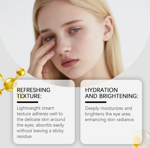 El nuevo cuidado suave para la piel alrededor de los ojos es suave y terso, y los ojos se sienten cómodos para aplicar crema para ojos. - Product Image 5
